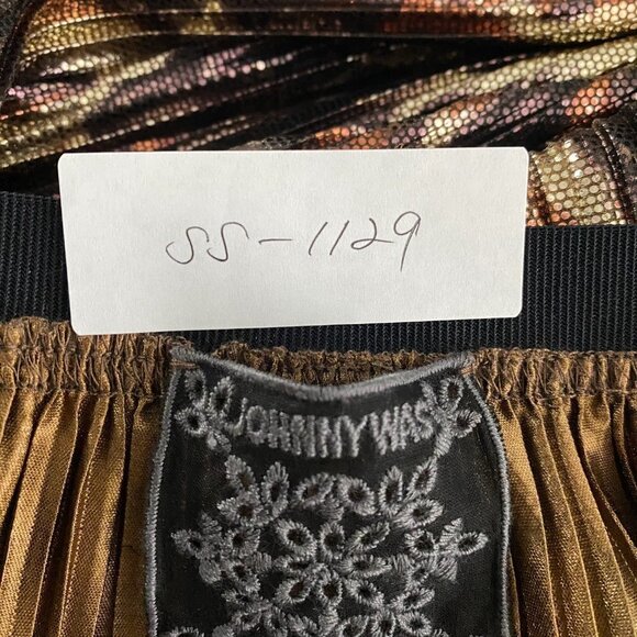 Johnny Was Idina Maxi Skirt Women's Small Metallic Multicolored NWT - Picture 2 of 12